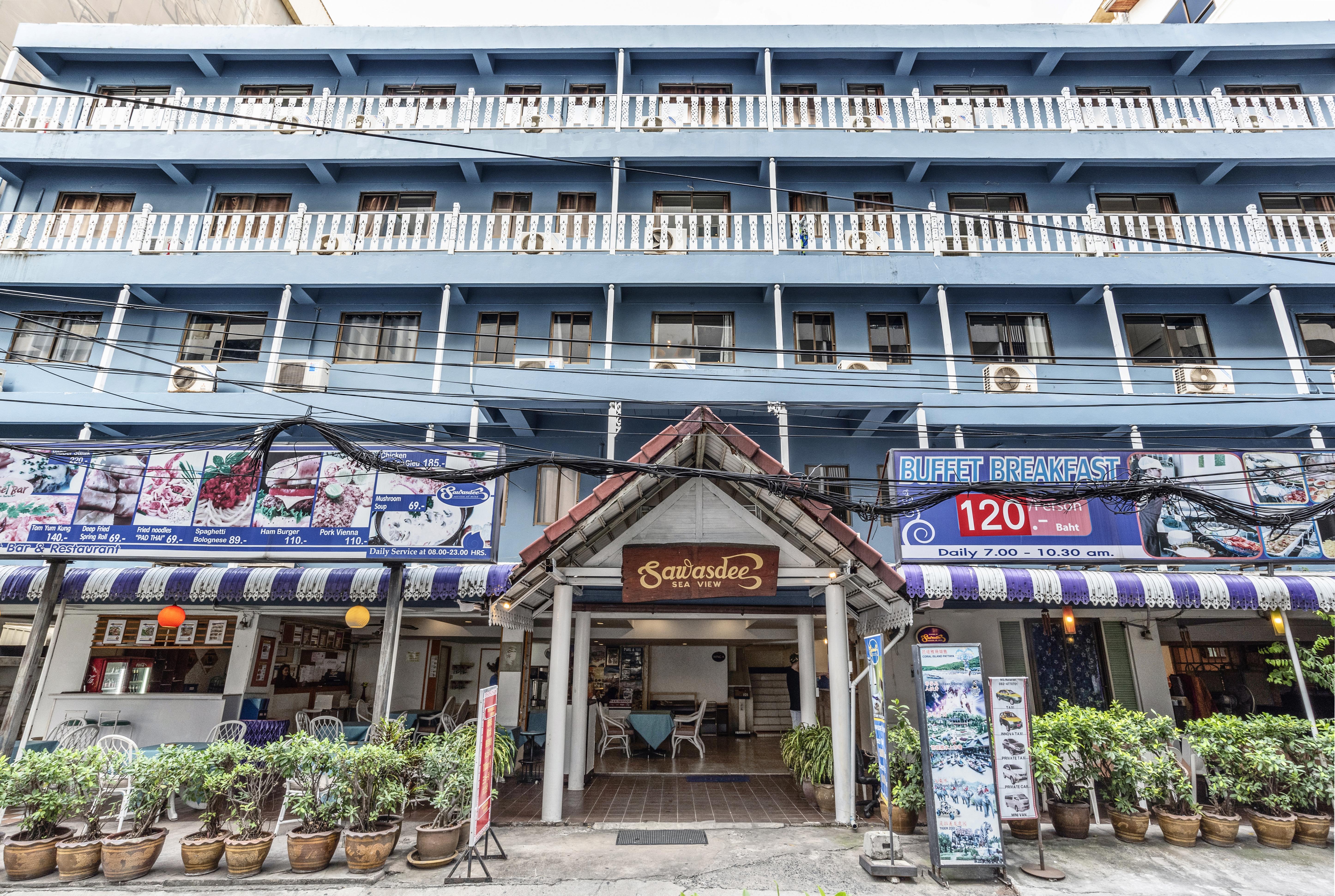 Sawasdee Sea View Hotel Pattaya Exterior photo